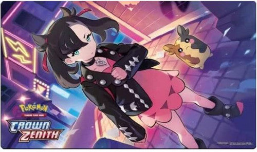 Pokemon Crown Zenith Marnie Morpeko Playmat