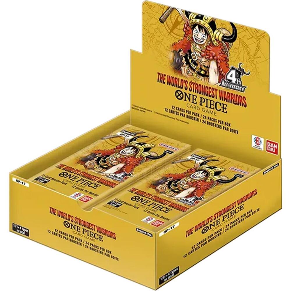 One Piece TCG: The World's Strongest Warriors [OP-17] 4th Anniversary Booster Box
