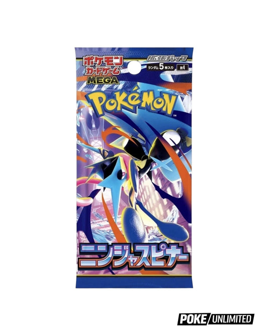 Pokémon TCG Japanese Ninja Spinner M4 Booster Pack