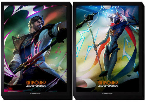 Riftbound Vendetta Art Sleeves Jayce vs Viktor pack