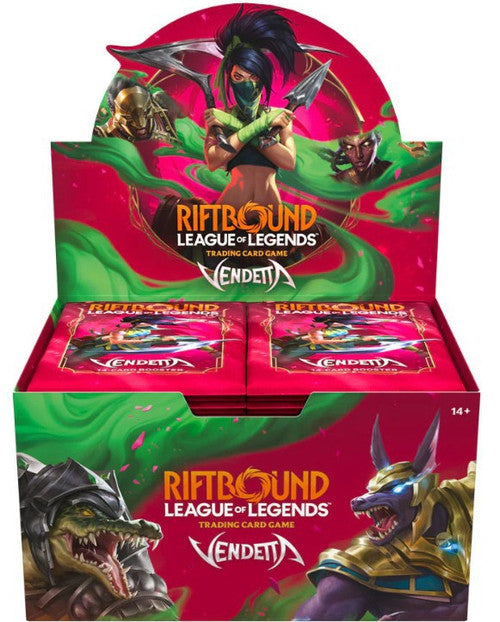 Riftbound League of Legends TCG Vendetta Booster Box (24 packs)
