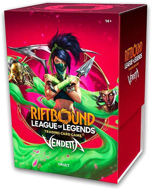Riftbound League of Legends TCG Vendetta Vault box