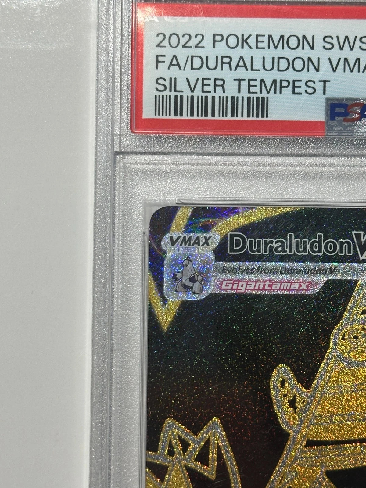 Pokemon Duraludon VMAX TG30/TG30 Full Art Trainer Gallery Silver Tempest PSA 10