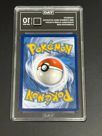 Pokemon Toxtricity 103/094 Illustration Rare Phantasmal Flames TAG 10 Gem Mint