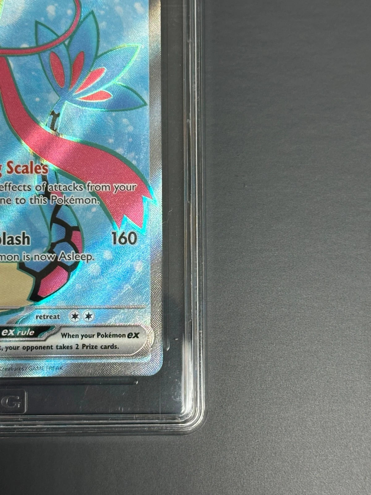 Pokemon Milotic ex 217/191 Ultra Rare Surging Sparks TAG 10 Gem Mint