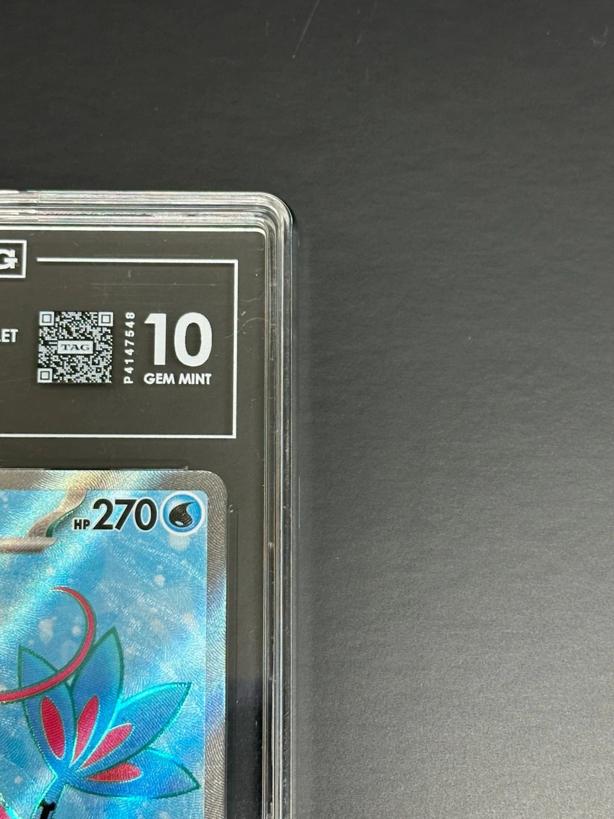 Pokemon Milotic ex 217/191 Ultra Rare Surging Sparks TAG 10 Gem Mint