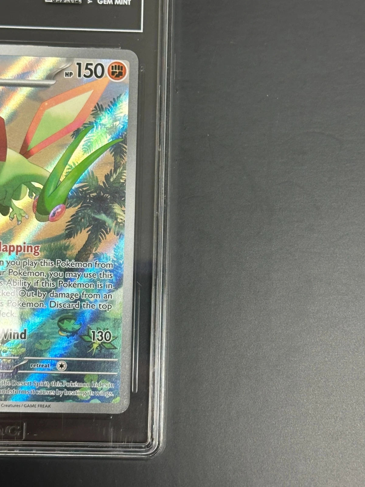 Pokemon Flygon 101/094 Illustration Rare Phantasmal Flames TAG 10 Gem Mint