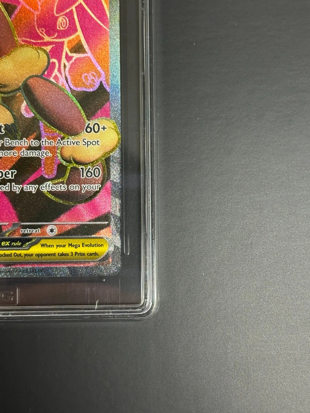 Pokemon Mega Lopunny ex 115/094 Ultra Rare Phantasmal Flames TAG 10 Gem Mint