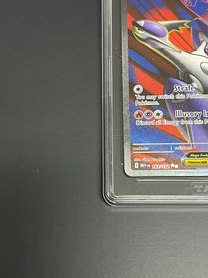 Pokemon Mega Latias ex 163/132 Ultra Rare Mega Evolution TAG 10 Gem Mint