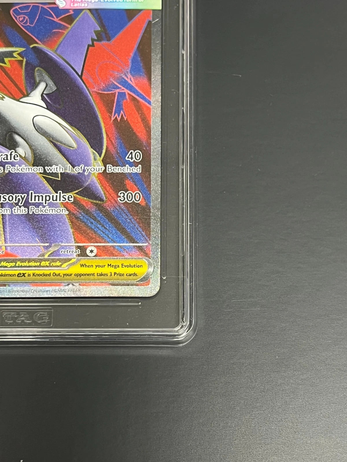 Pokemon Mega Latias ex 163/132 Ultra Rare Mega Evolution TAG 10 Gem Mint