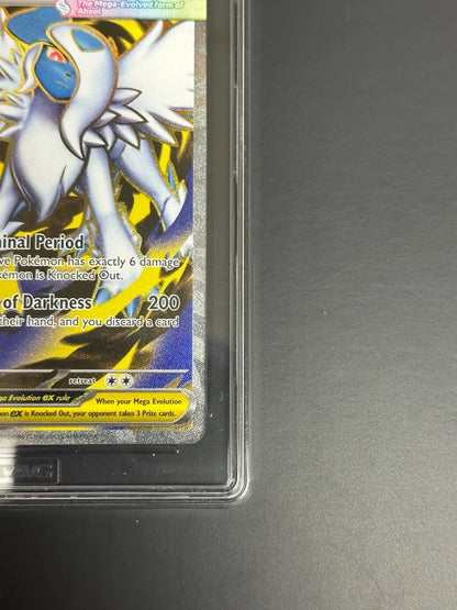 Pokemon Mega Absol ex 161/132 Ultra Rare Mega Evolution TAG 10 Gem Mint