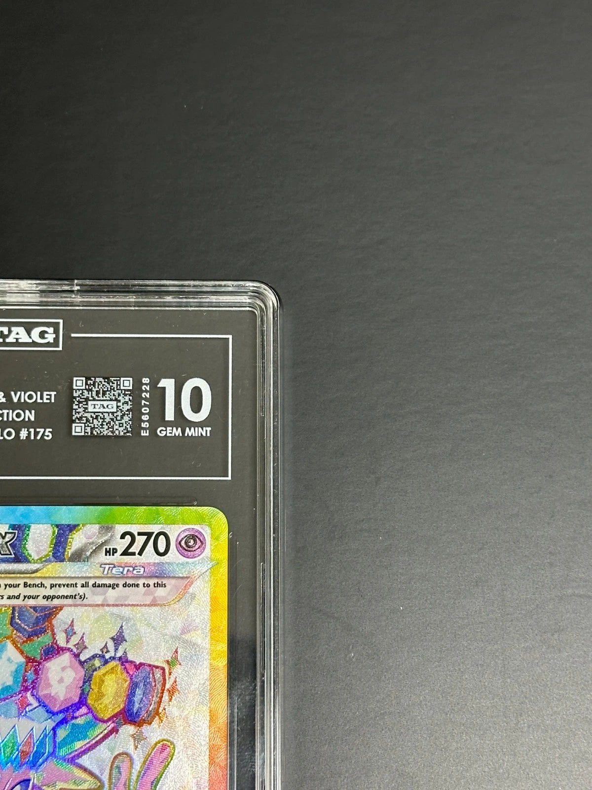 Pokemon Espeon ex 175 Black Star Promo Holo Prismatic Evolutions TAG 10 Gem Mint