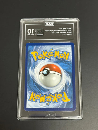 Pokemon Mega Absol ex 161/132 Ultra Rare Mega Evolution TAG 10 Gem Mint