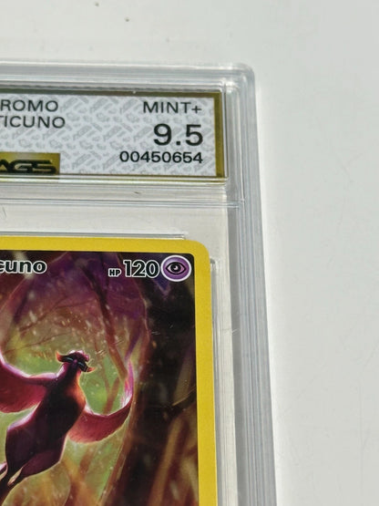 Pokemon Galarian Articuno SWSH282 Black Star Promo Full Art AGS 9.5 MINT+