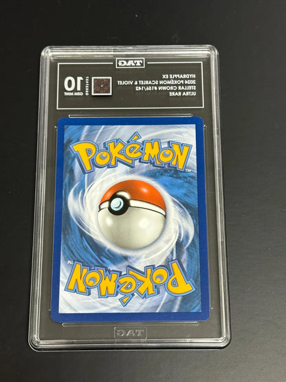 Pokemon Hydrapple ex 156/142 Ultra Rare Stellar Crown TAG 10 Gem Mint