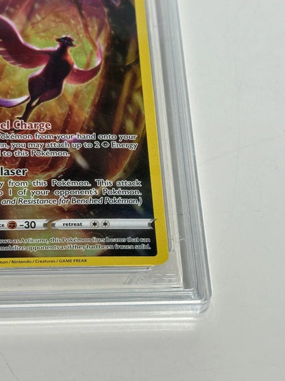 Pokemon Galarian Articuno SWSH282 Black Star Promo Full Art AGS 9.5 MINT+