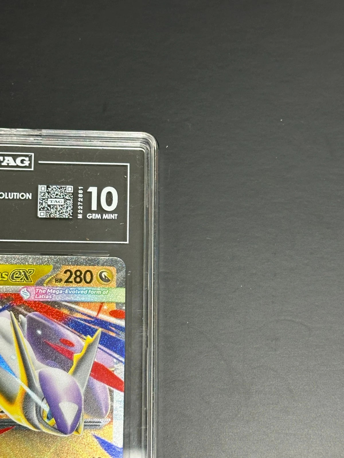 Pokemon Mega Latias ex 100/132 Double Rare Mega Evolution TAG 10 Gem Mint
