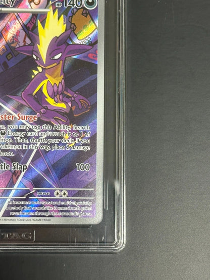 Pokemon Toxtricity 103/094 Illustration Rare Phantasmal Flames TAG 10 Gem Mint