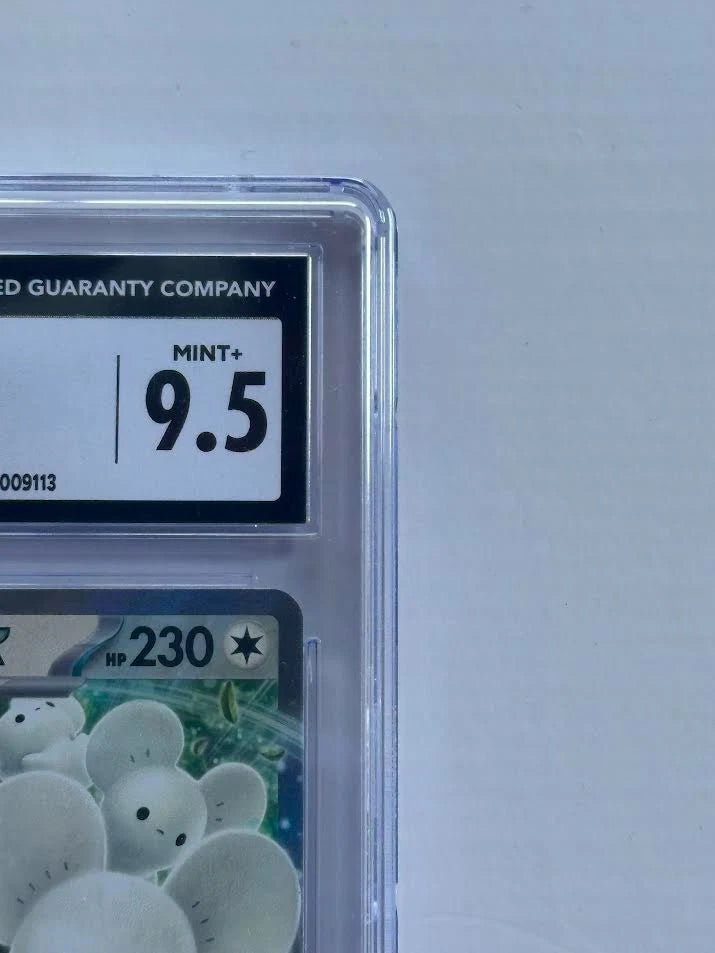 Pokemon Maushold ex 155/182 Holo Paradox Rift CGC 9.5 Mint+
