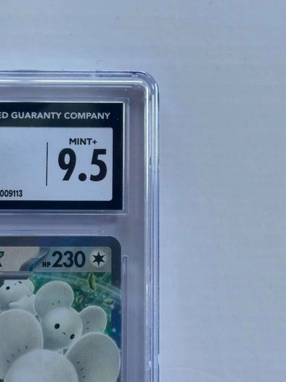Pokemon Maushold ex 155/182 Holo Paradox Rift CGC 9.5 Mint+