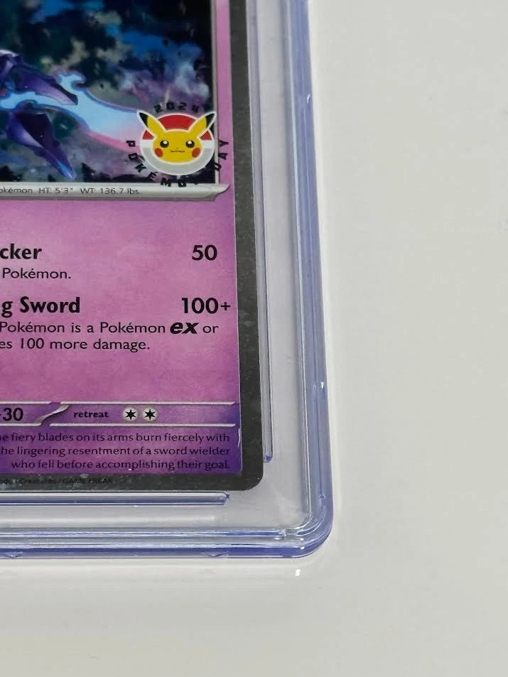 Pokemon Ceruledge 040/091 CGC 10 Gem Mint Cosmos Holo Pokemon Day Promo 2024