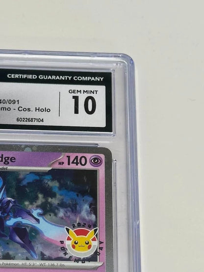 Pokemon Ceruledge 040/091 CGC 10 Gem Mint Cosmos Holo Pokemon Day Promo 2024