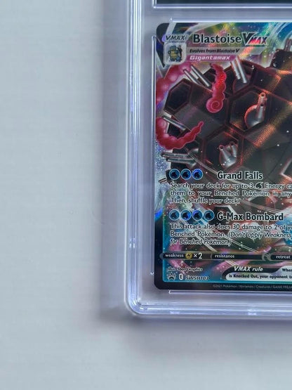 Pokemon Blastoise VMAX SWSH103 Black Star Promo Holo Blastoise VMAX Battle Box