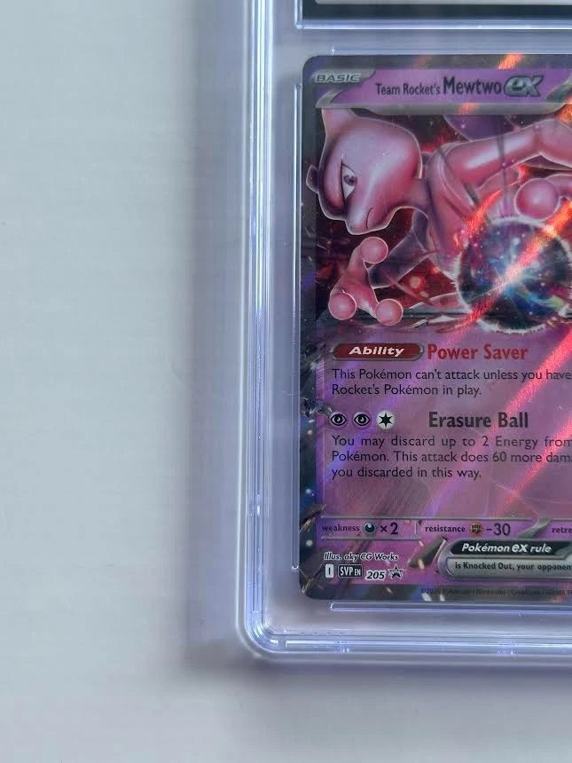 Pokemon Team Rocket’s Mewtwo ex 205 Black Star Promo Team Rocket’s Mewtwo ex Box