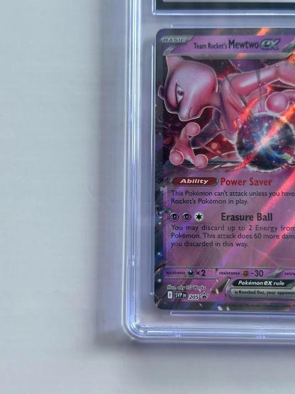 Pokemon Team Rocket’s Mewtwo ex 205 Black Star Promo Team Rocket’s Mewtwo ex Box