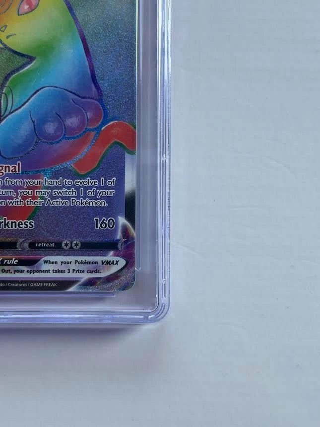 Pokemon Umbreon VMAX 214/203 Rainbow Rare Holo Evolving Skies CGC 10 GEM MINT