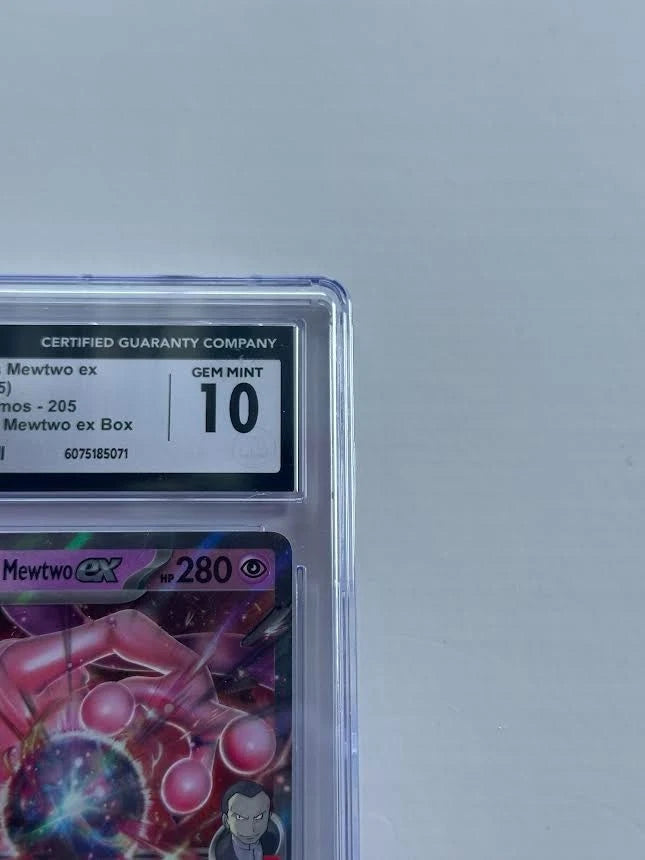 Pokemon Team Rocket’s Mewtwo ex 205 Black Star Promo Team Rocket’s Mewtwo ex Box