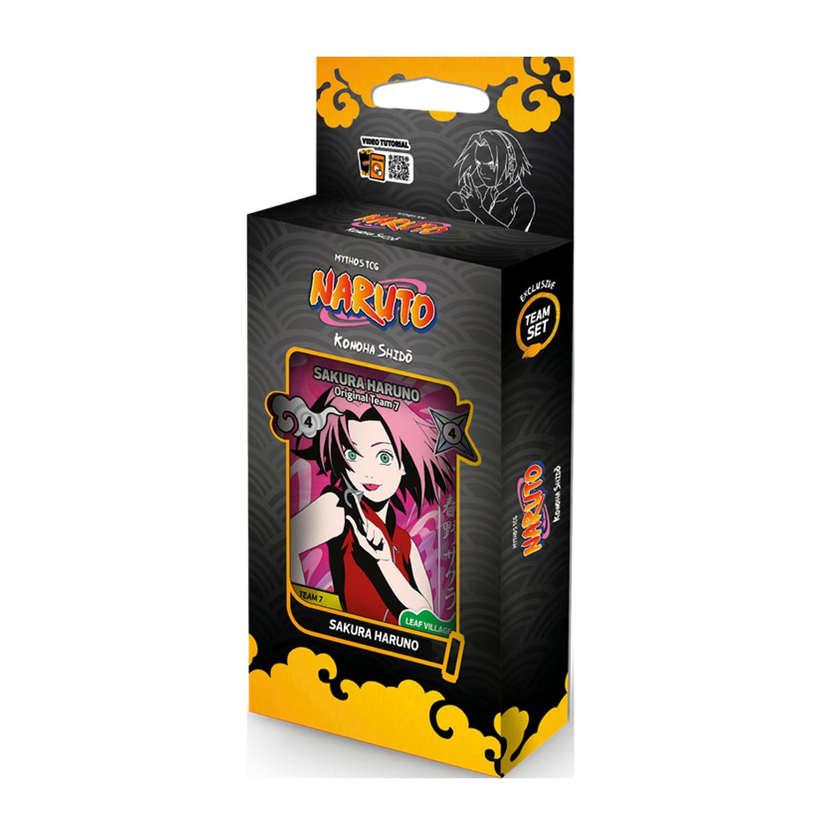 Naruto Mythos TCG Konoha Shido 2nd Edition Team Set design 2