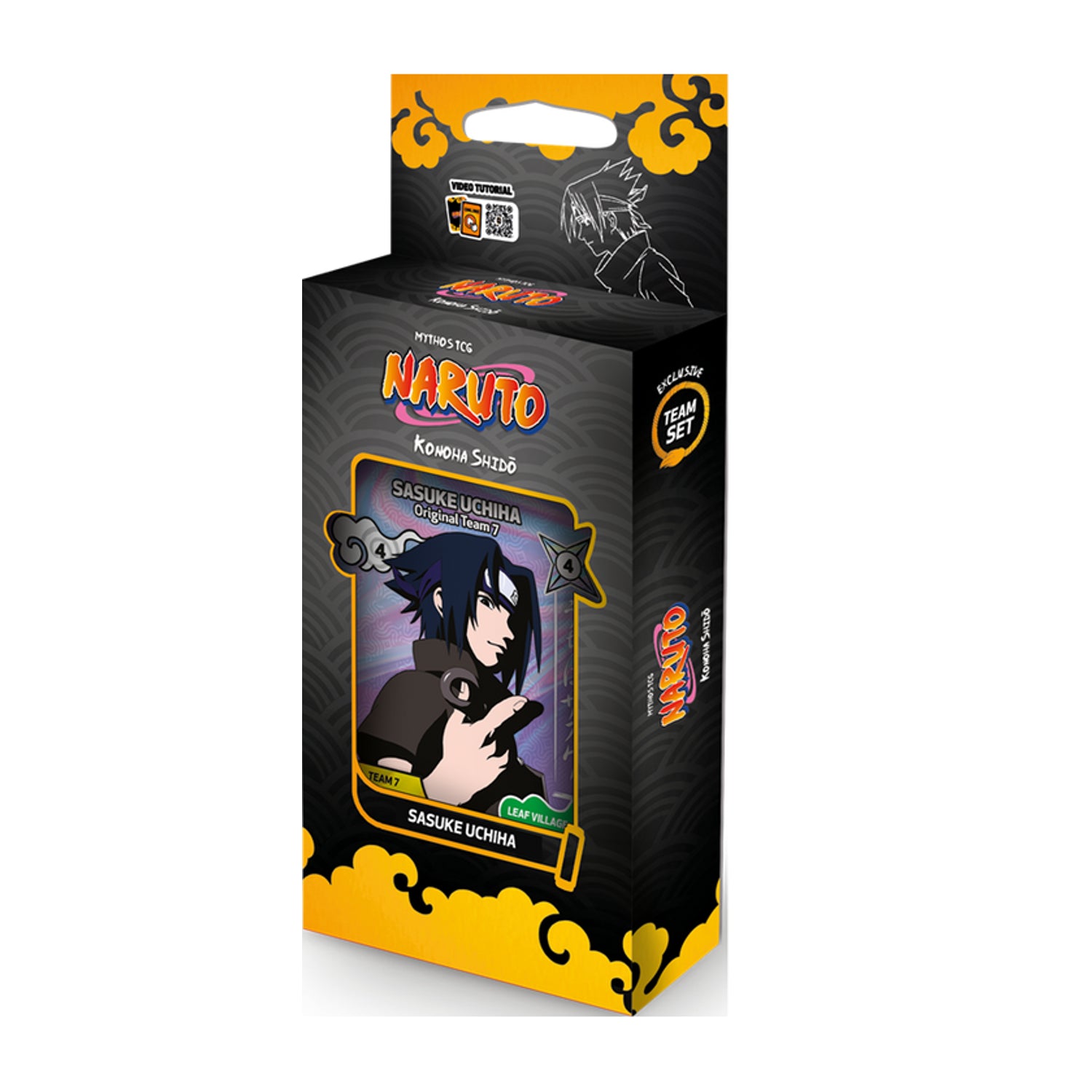 Naruto Mythos TCG Konoha Shido 2nd Edition Team Set design 1