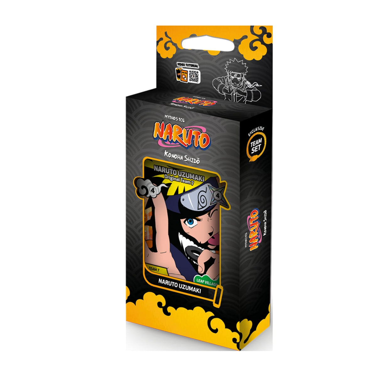 Naruto Mythos TCG Konoha Shido 2nd Edition Team Set design 4