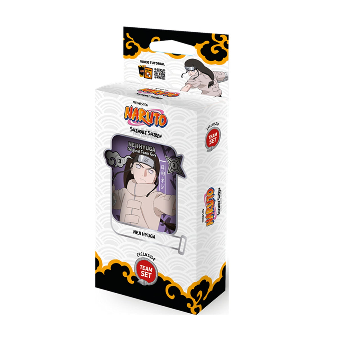 Naruto Mythos TCG Shinobi Shiren 1st Edition Team Set design 1