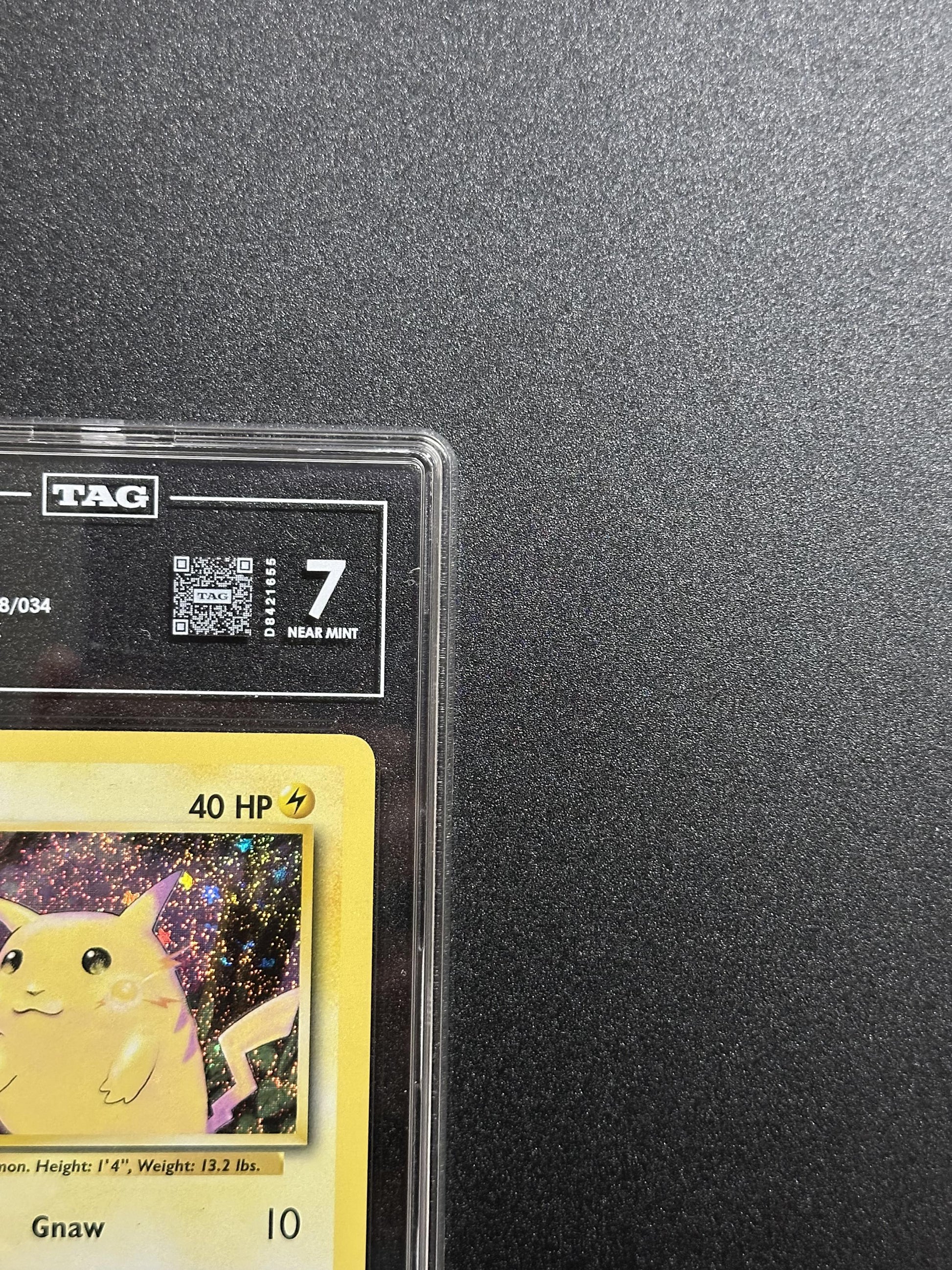Pikachu 008/034 - top left corner