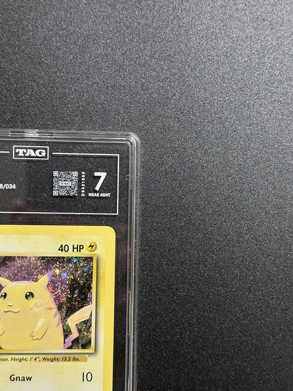 Pikachu 008/034 - top left corner